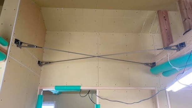 ピボットブレースシステム水平面使用