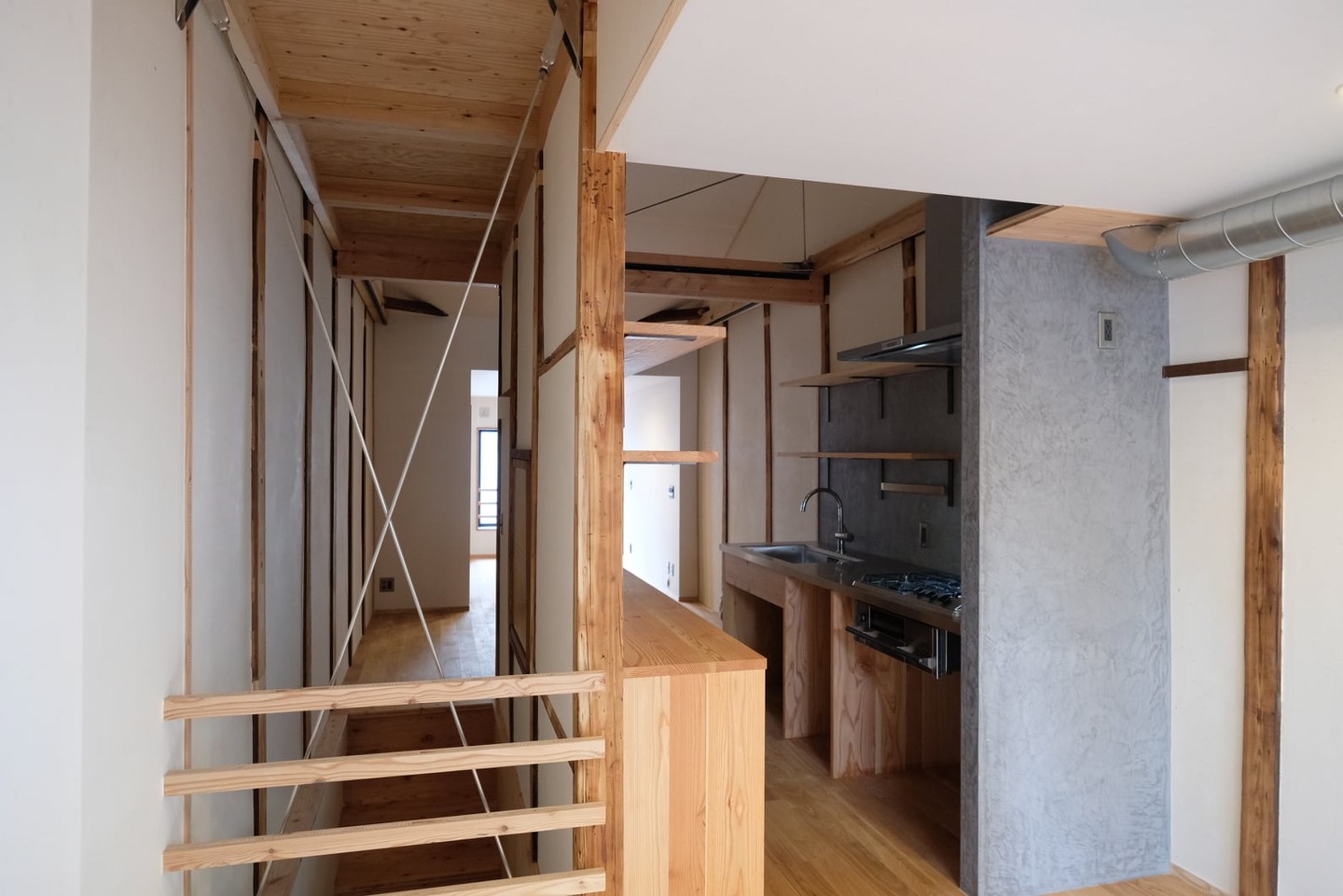 コボットブレースシステム施工事例　大阪文の里の戸建てリノベーション