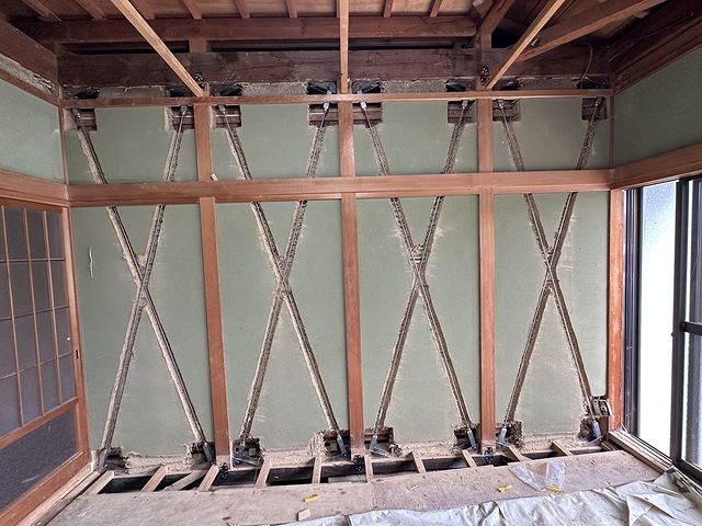 和室耐震改修リフォーム