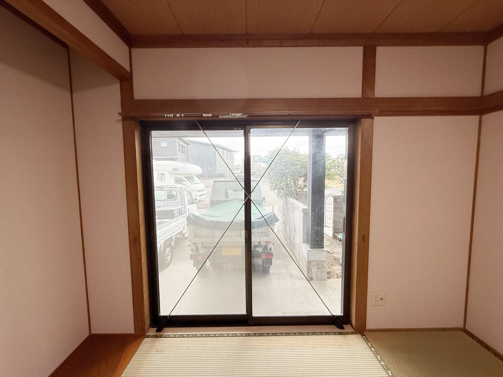 コボットステンブレース耐震補強改修工事（和室の掃き出し窓）